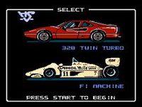 Rad Racer, capture d'écran